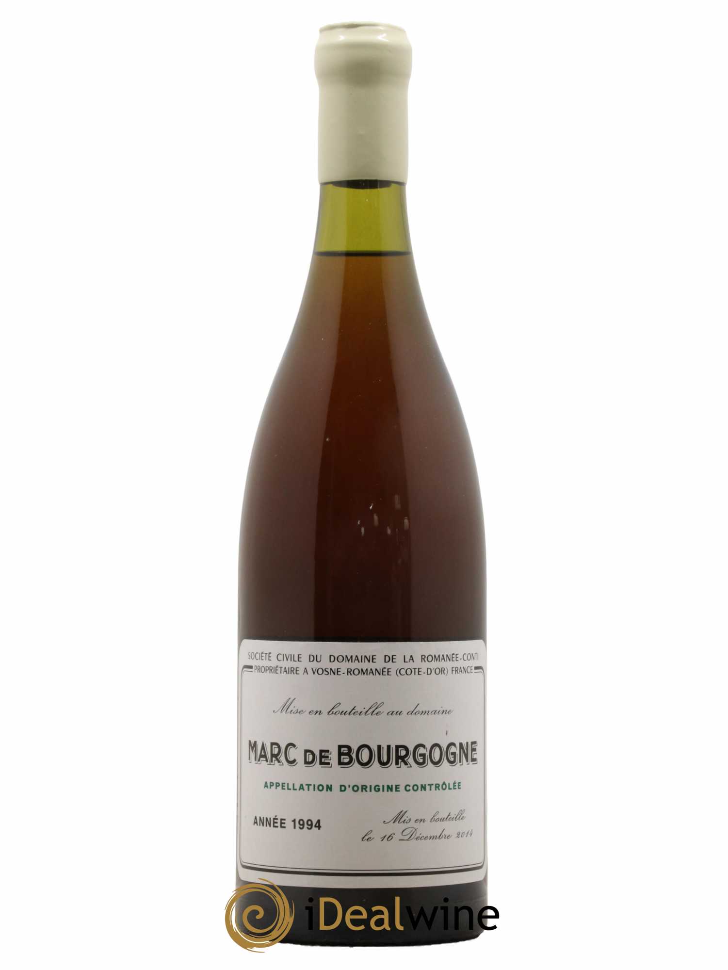 Marc de Bourgogne Domaine de la Romanée-Conti  1994 - Lot de 1 Bouteille