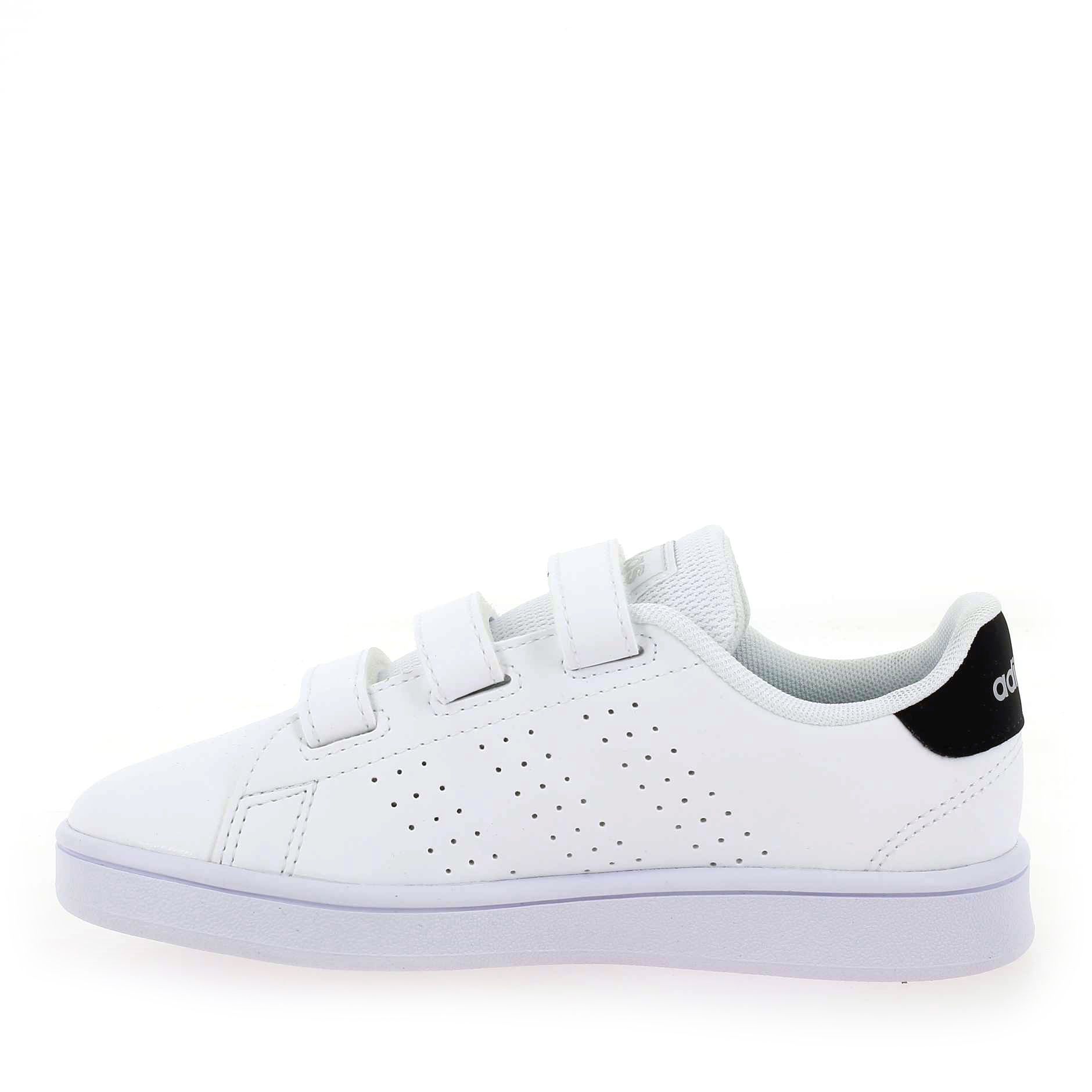 Adidas Originals  ADVANTAGE CF C - Blanc Noir