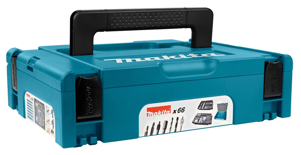 „Makita“ priedų rinkinys B-43044, 66 dalių, M dėžutėje