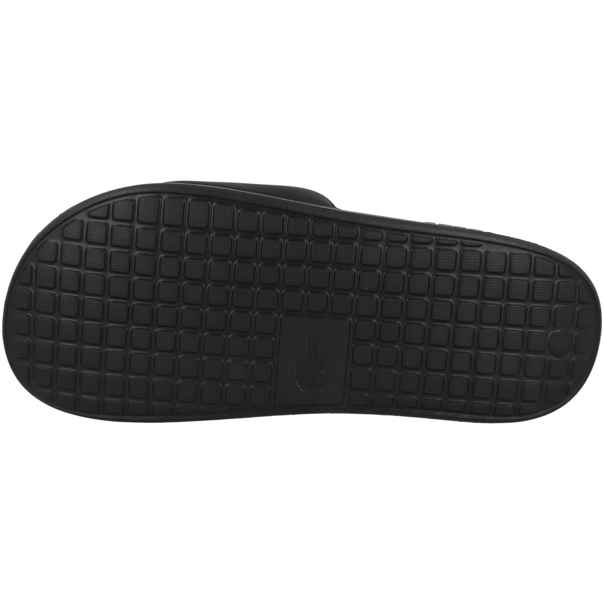 Lacoste Serve Slide 1.0 123 1 CMA Badelatschen schwarz