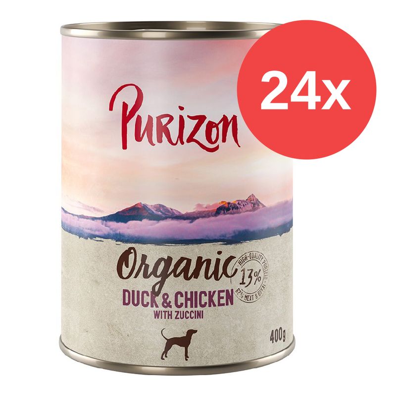Sparpaket Purizon Organic 24 x 400 g