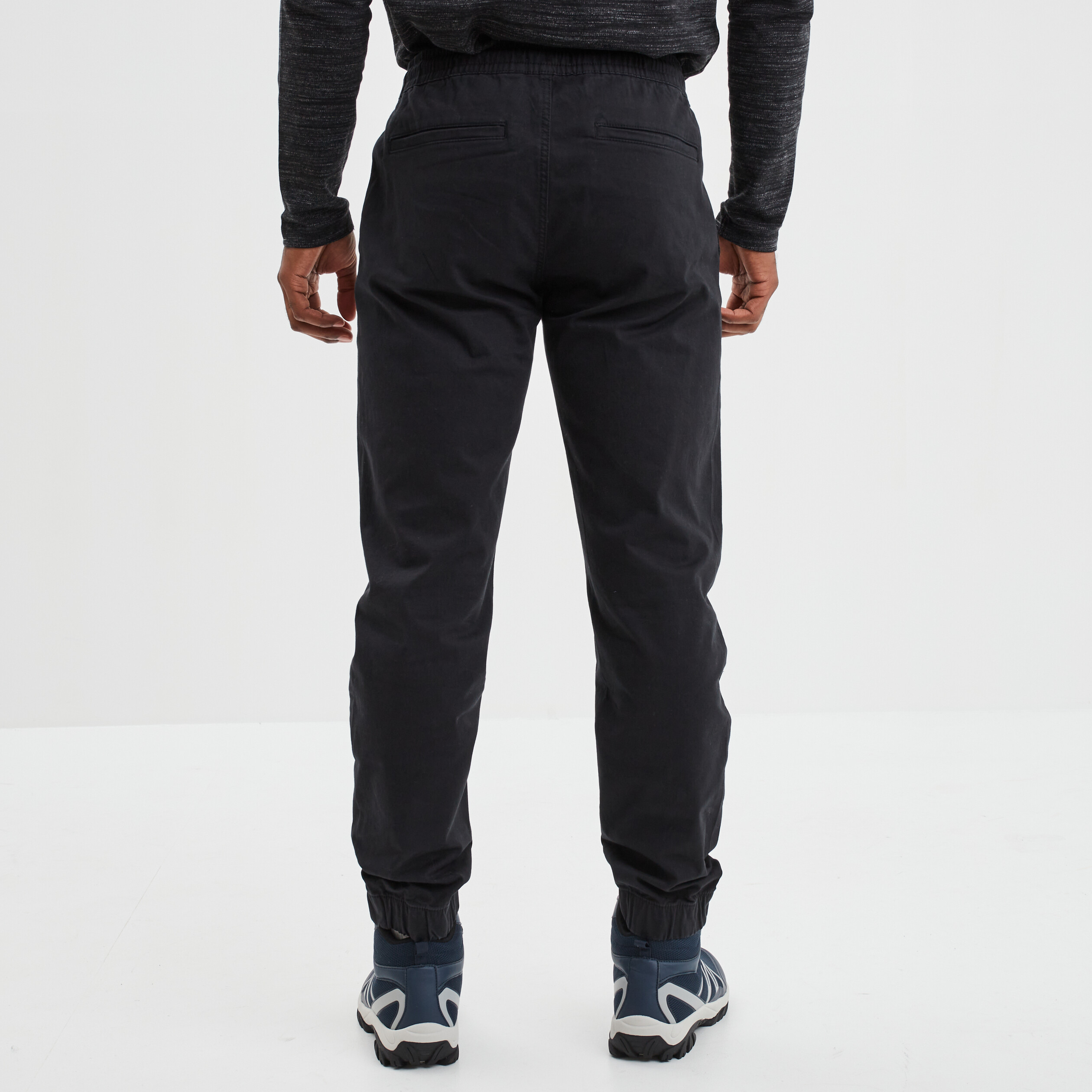 Pantalon jogpant noir homme | La Halle