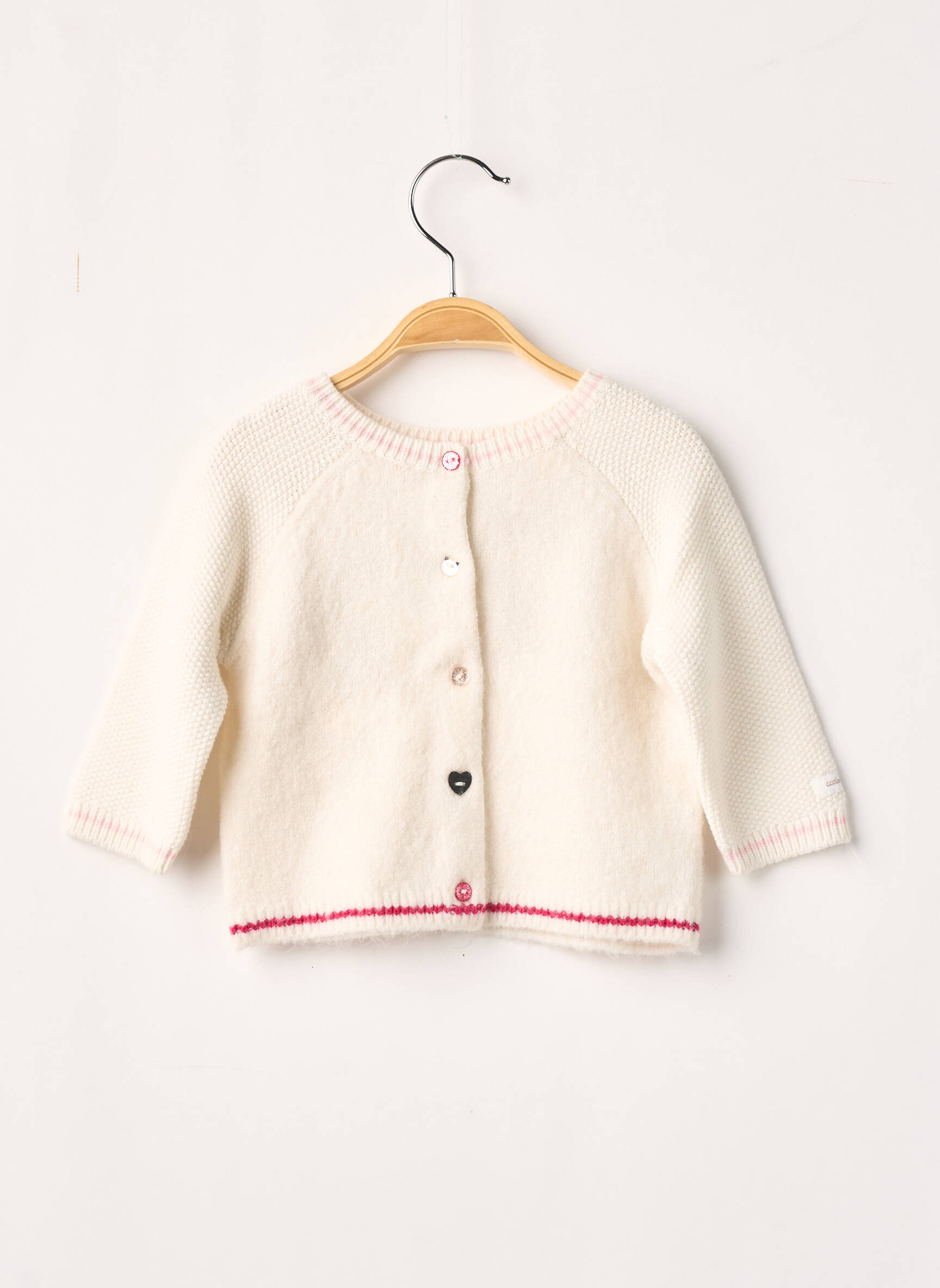 Catimini Fine Maille Fille couleur beige