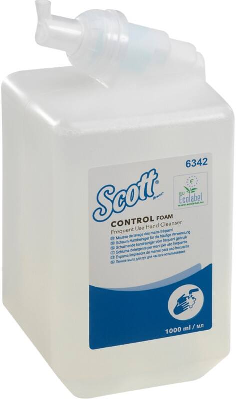 Scott Control Flüssigseife Nachfüllung 6342 Schaum für häufigen Gebrauch 6 Stück à 1 L