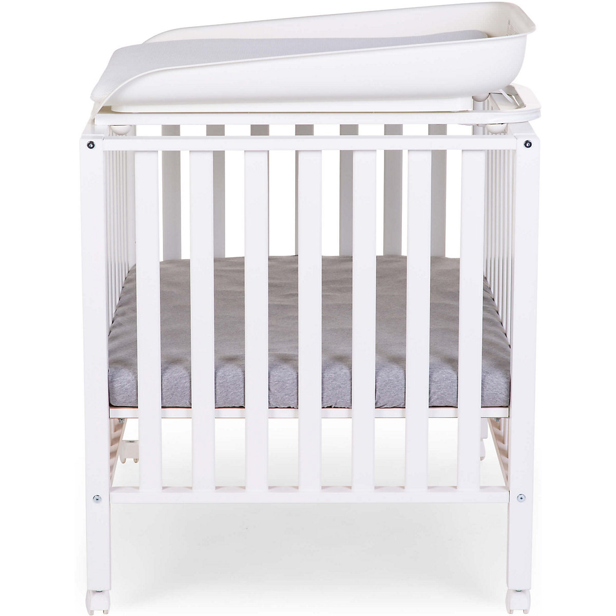 Wickelaufsatz EVOLUX für Bett/Laufgitter, weiß