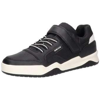 Geox J Perth Boy Sneaker in schwarz
