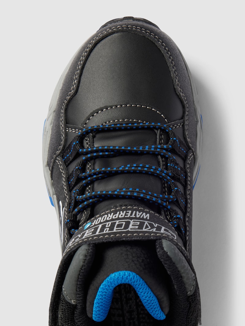 Sneaker mit Label-Details Modell 'DROLLIX' in schwarz