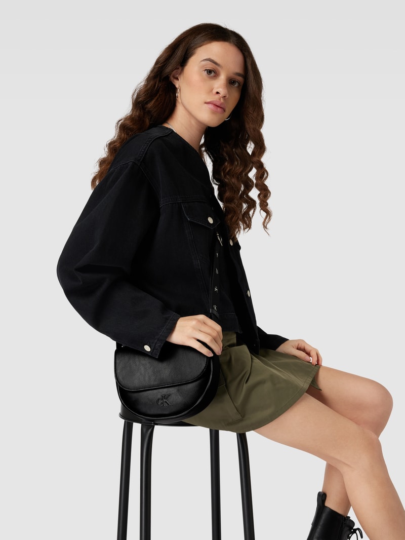 Saddle Bag mit Label-Details Modell 'ULTRALIGHT' in black