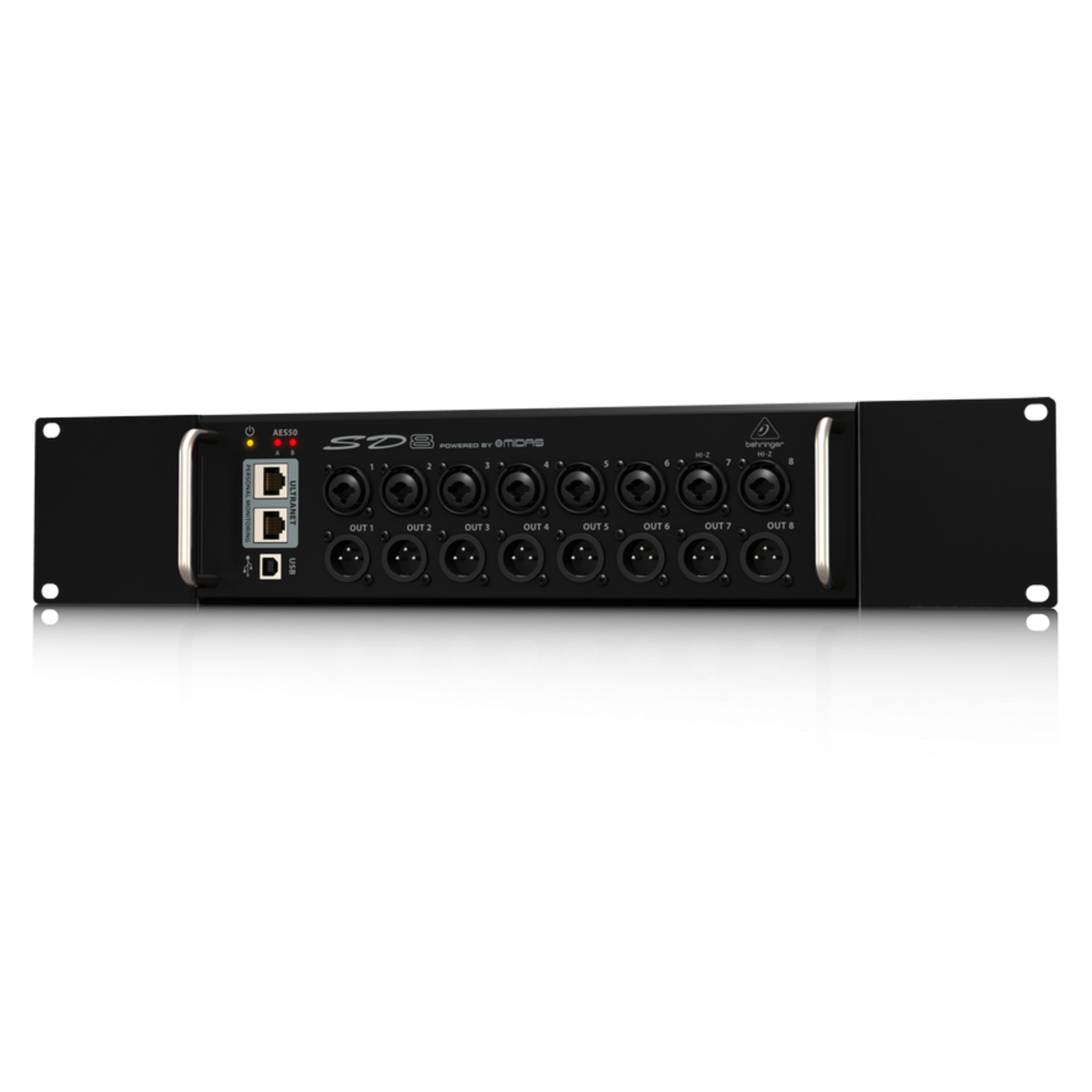 Behringer Mischpult, SD8 Digital Snake 8x8 Stagebox