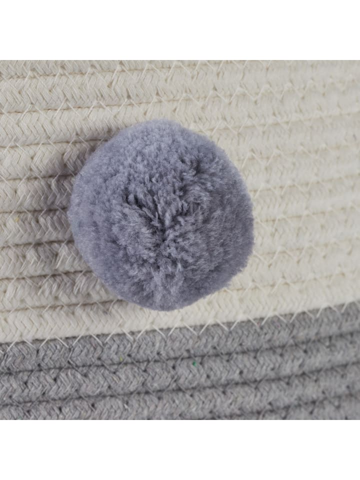 relaxdays Katzenbett in Grau/ Weiß - (H)16,5 x Ø41 cm günstig kaufen onesize