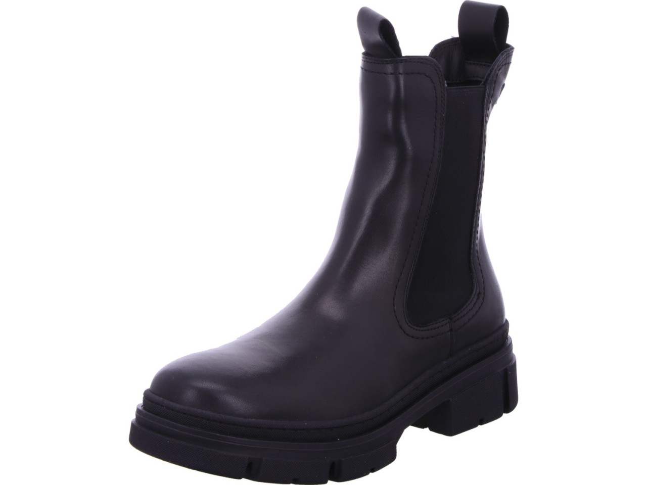 TAMARIS Schnür-Stiefeletten schwarz