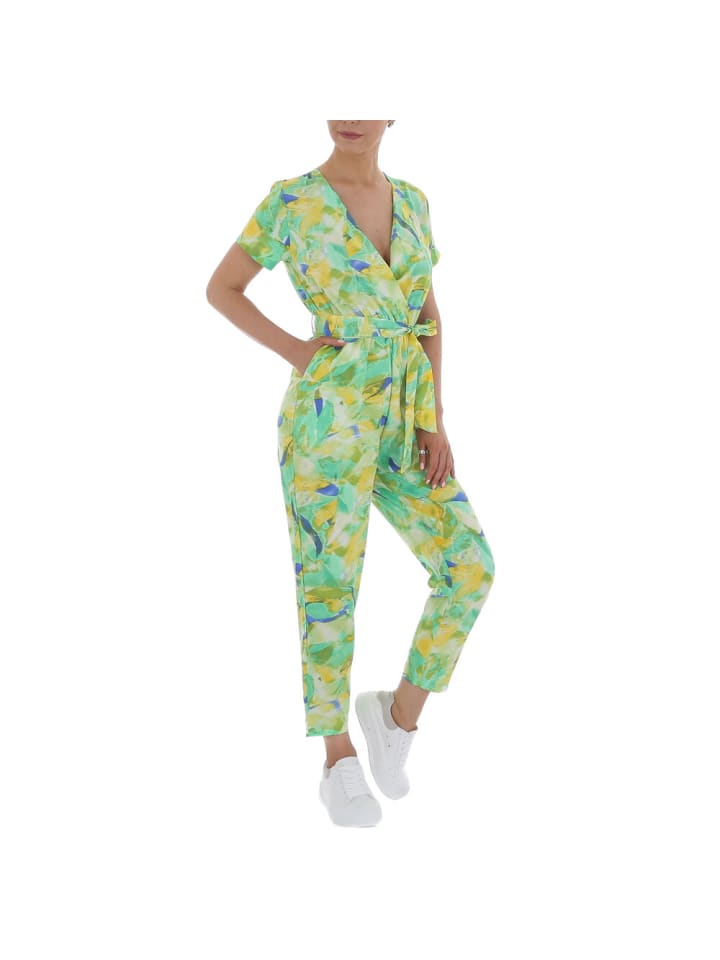 Ital-Design Jumpsuit & Zweiteiler in Grün und Gelb günstig kaufen