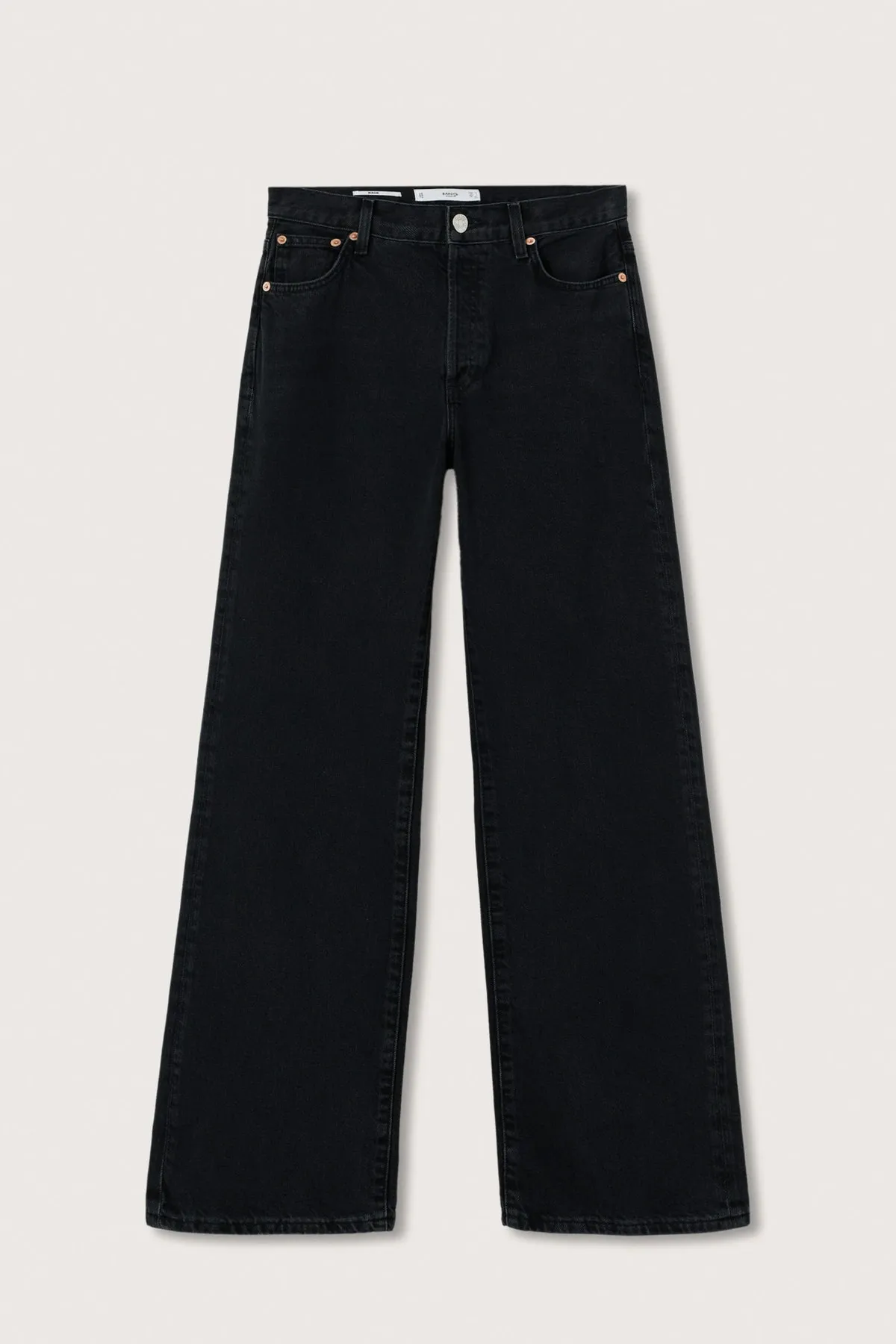 MANGO  27011118 Damen / Mädchen Schwarzer Denim