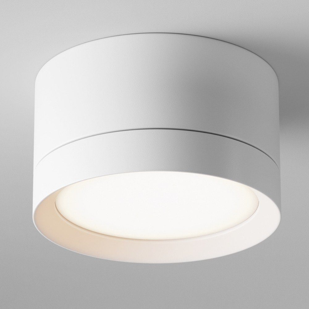 click-licht Deckenspot Deckenaufbauleuchte Hoop in Weiß GX53 50mm, keine Angabe, Leuchtmittel enthalten: Nein, warmweiss, Deckenstrahler, Deckenspot, Aufbaustrahler