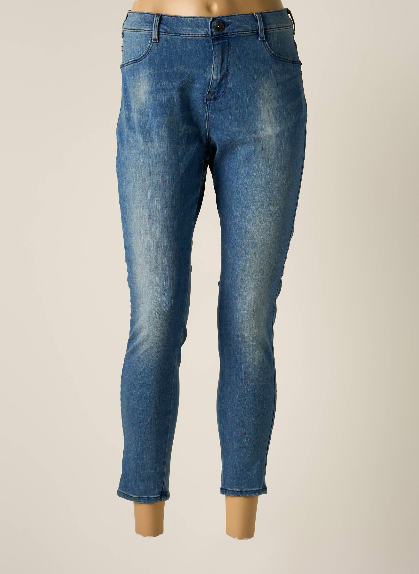 Garcia Jeans Coupe Slim Femme couleur bleu