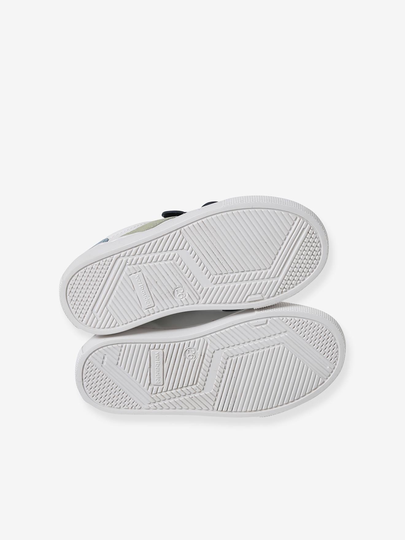 Vertbaudet Jungen Klett-Sneakers, Anziehtrick - marine