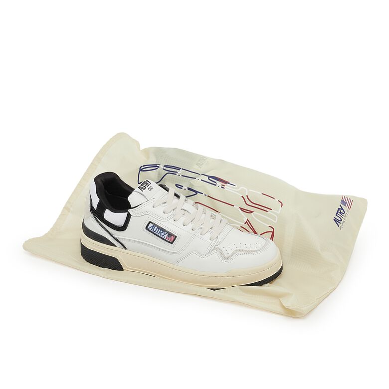 Autry CLC Low mult/mat wht/blk