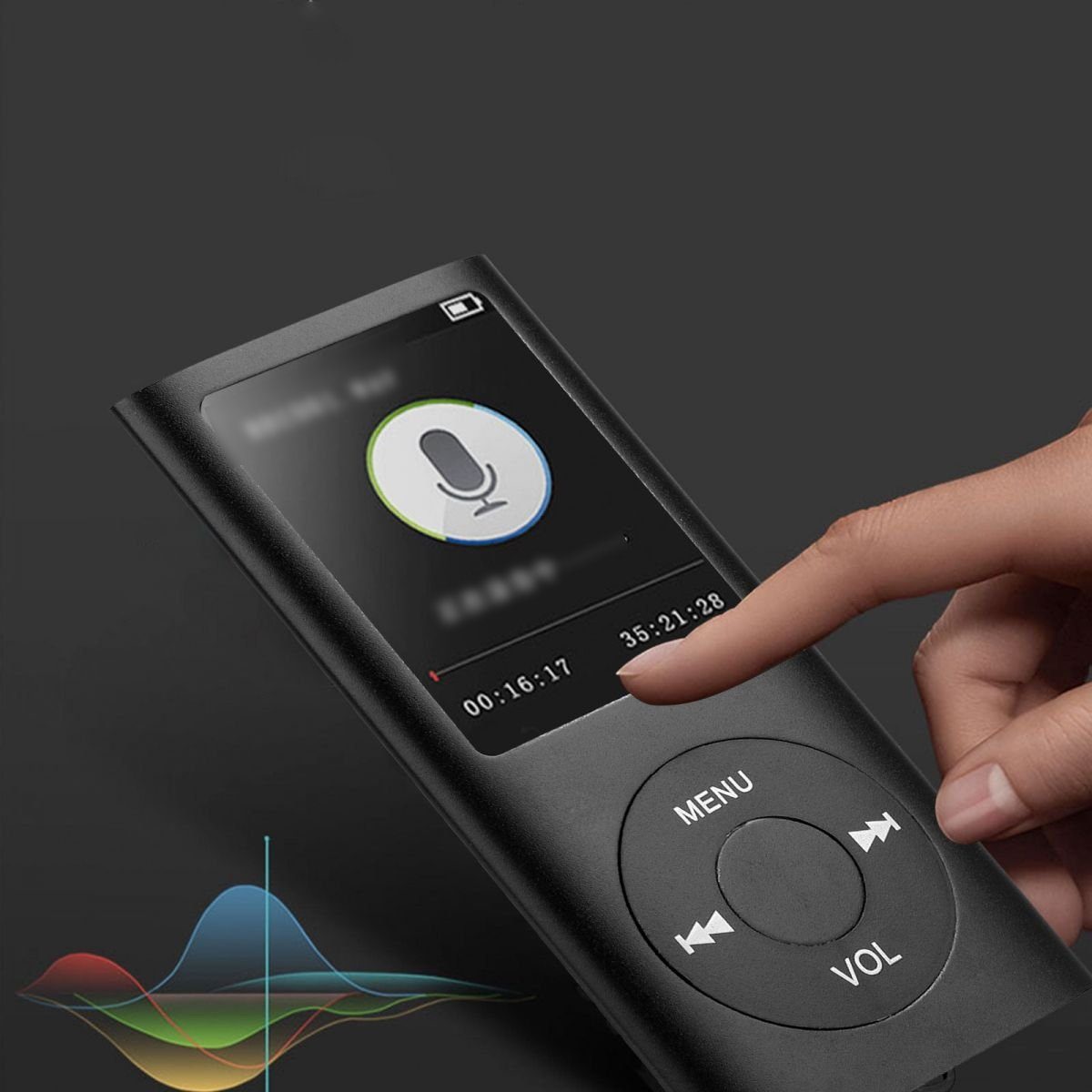 JedBesetzt MP4 Portable Player, mit 1,8 Zoll Bildschirm MP4-Player