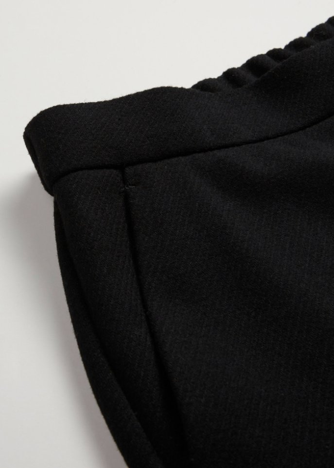 Marlenehose mit Wollanteil