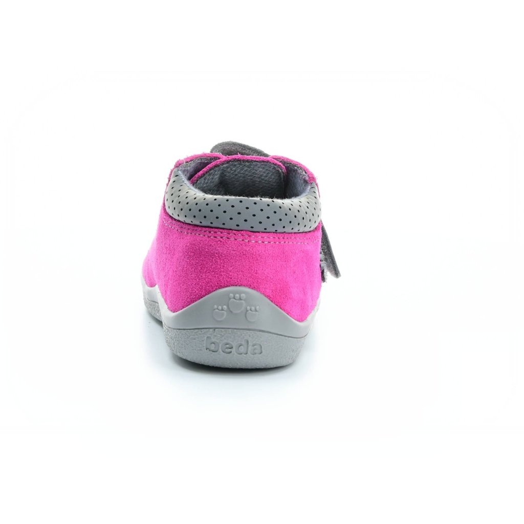 Beda Rebecca mit Membran (BF 0001/W/M) dunkelrosa Barfuß-Stiefeletten