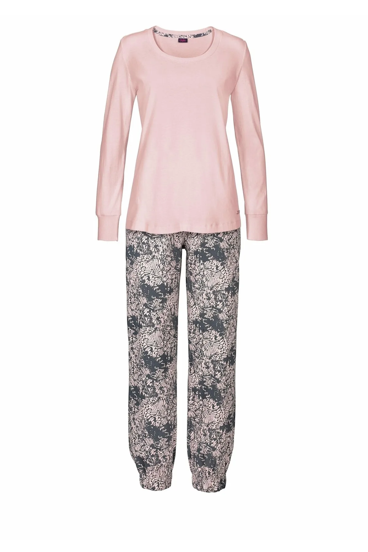 Buffalo  Pyjama set - Rosa - Unifarben