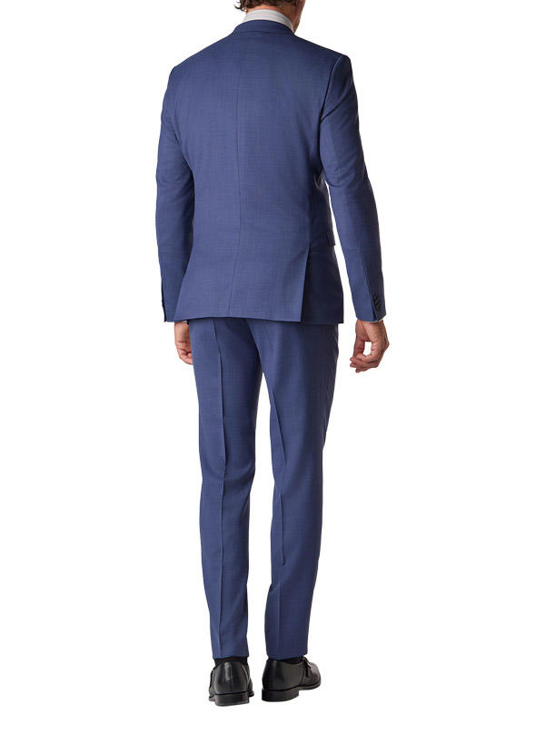 HUGO, Anzug Arti-Hesten, Extra Slim Fit, Schurwoll-Stretch, blau meliert