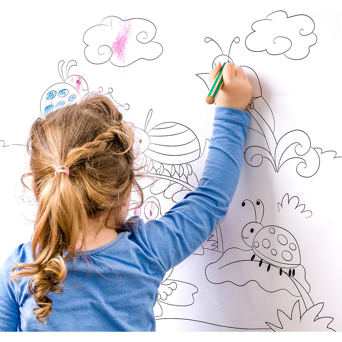 Buntstifte Noris® junior 3 in 1, 18 Farben, inkl. Anspitzer