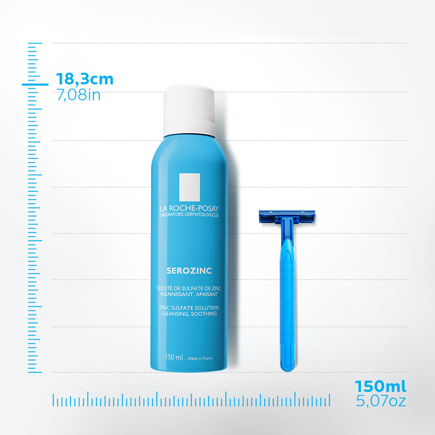la roche-posay Serozinc Solute de Sulfate de Zinc 150 ml