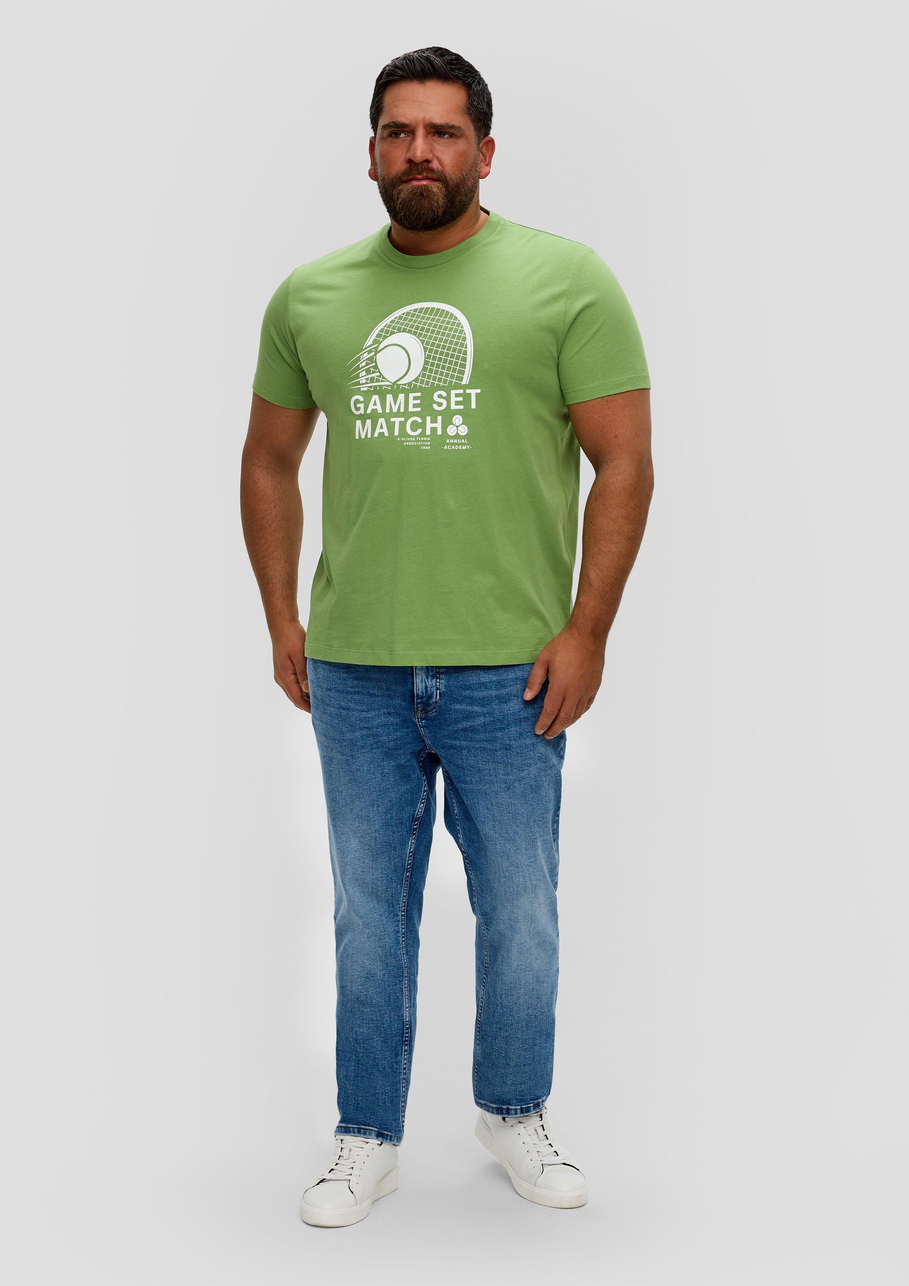 T-Shirt mit Frontprint  2146825-74D3