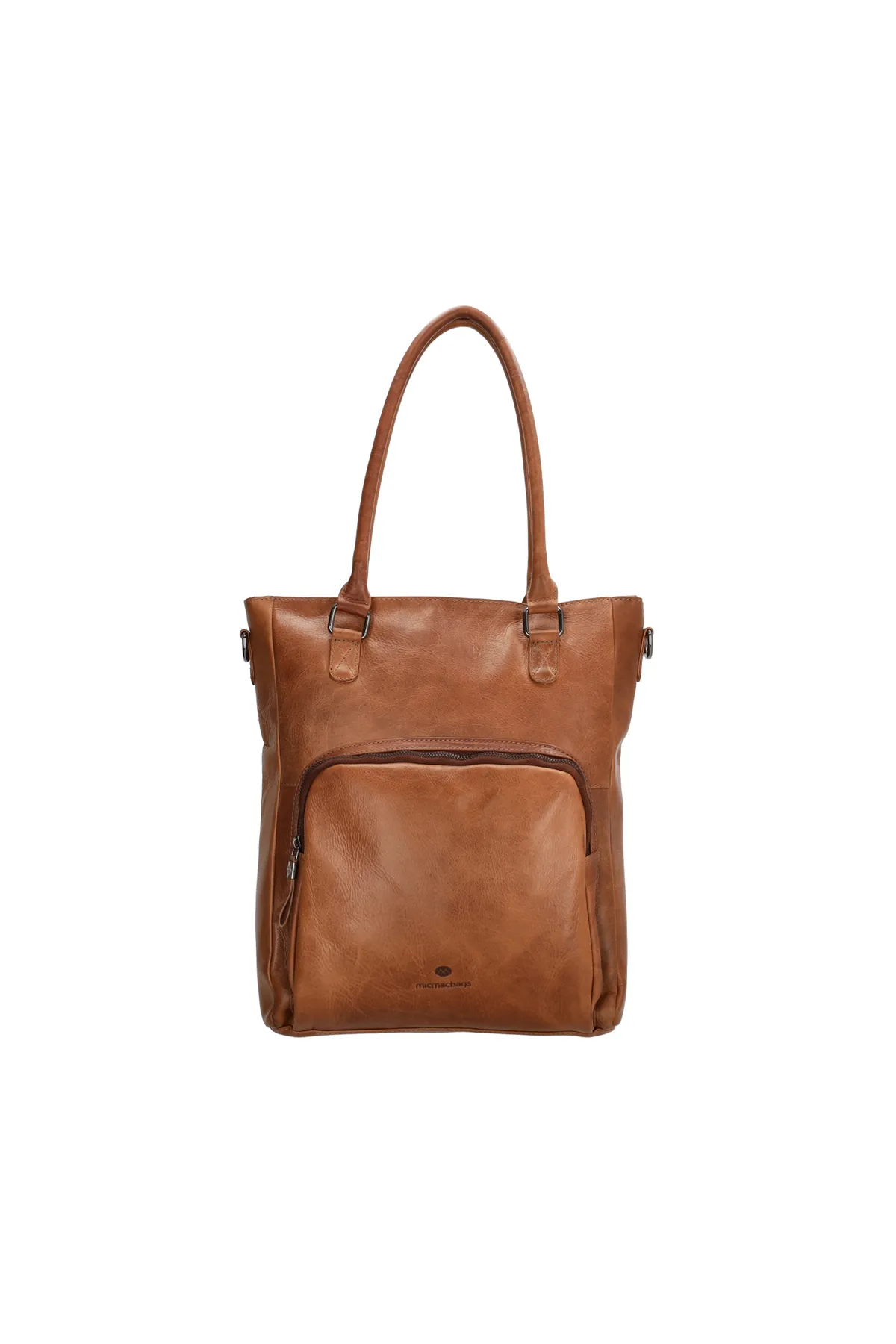 1'ASLAN  Micmacbags Everyday Damen Schultertasche Braun 21126006