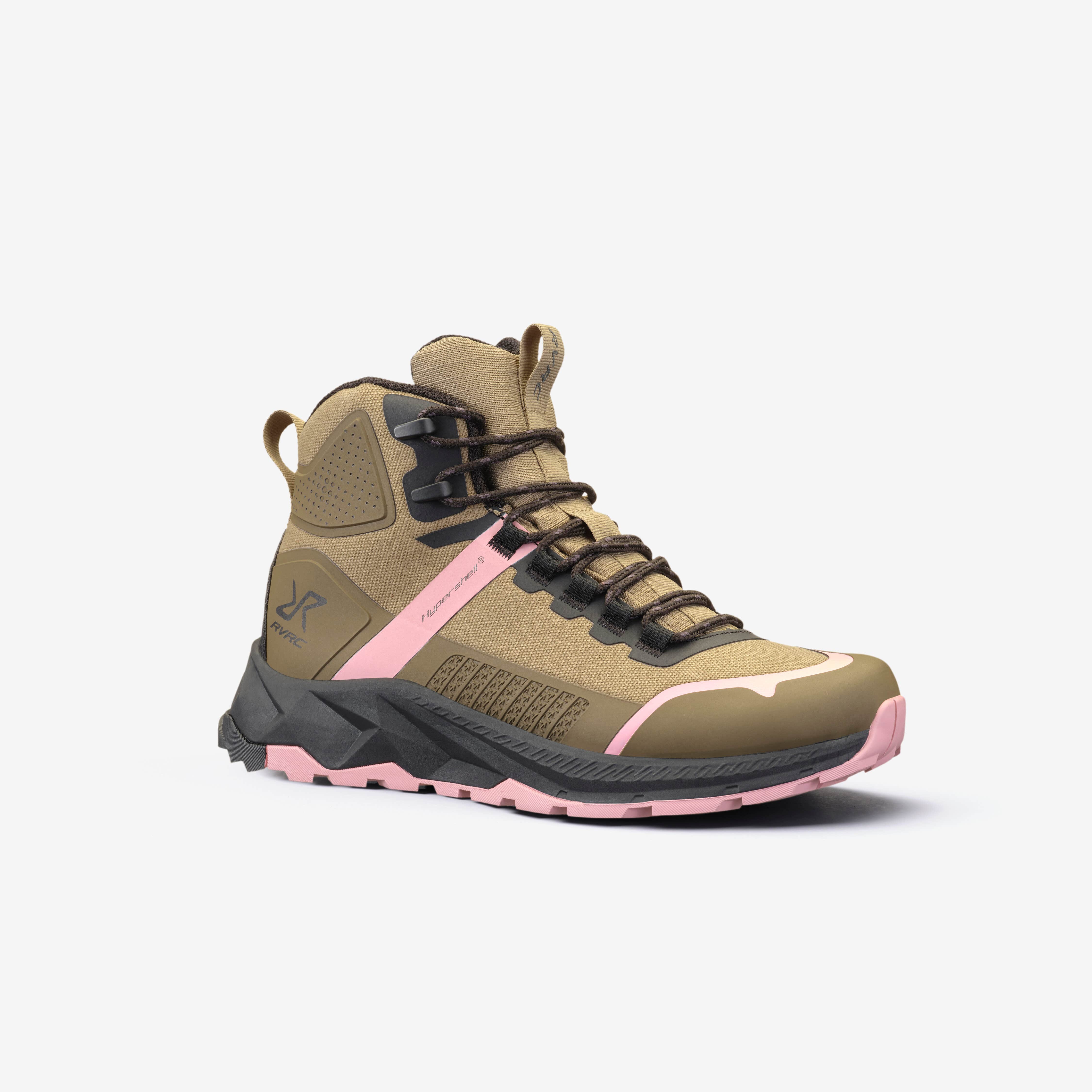 Phantom Trail Mid Waterproof Hiking Boots Femme Khaki/Dusty Pink
