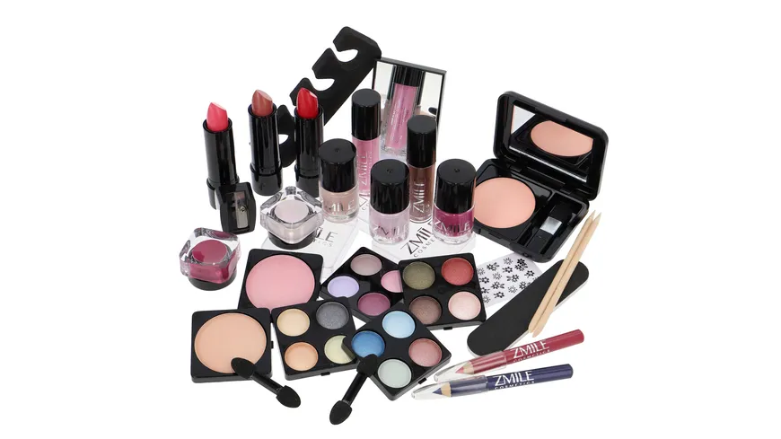 ZMILE COSMETICS Schminkkoffer Acrylic transparent