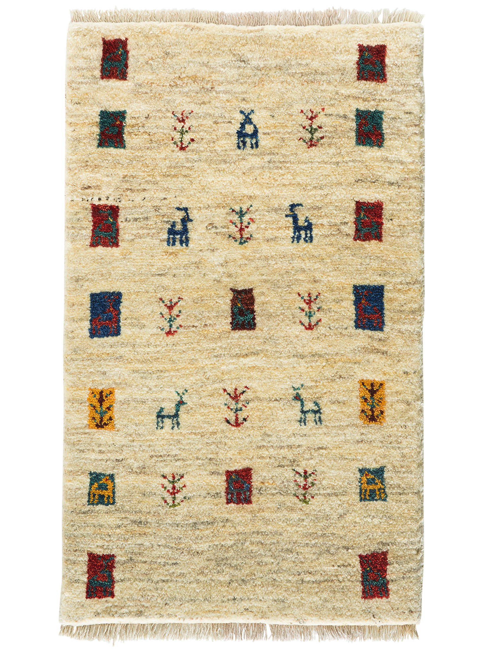 Persischer Gabbeh ca. 57 x 99 cm, Unikat / Einzelstück