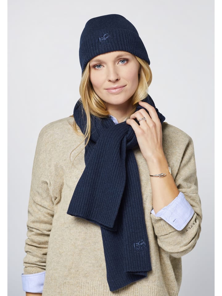 Polo Sylt Strickmütze in Blau günstig kaufen onesize