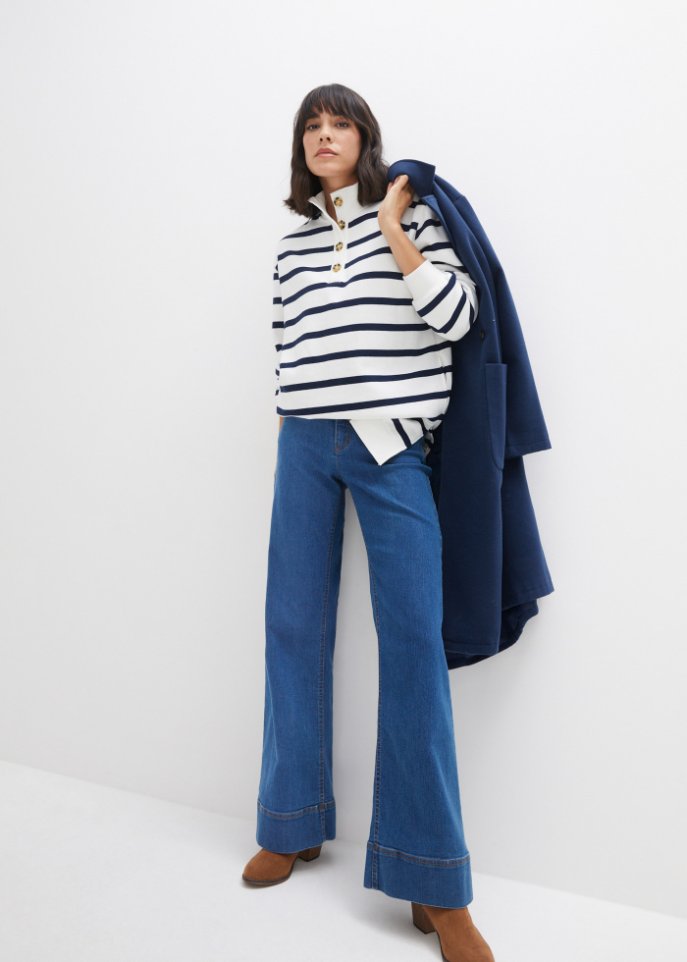 Komfort-Stretch-Jeans, Wide Fit