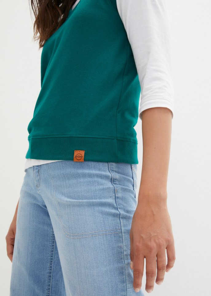 Lockerer Sweat-Pullunder