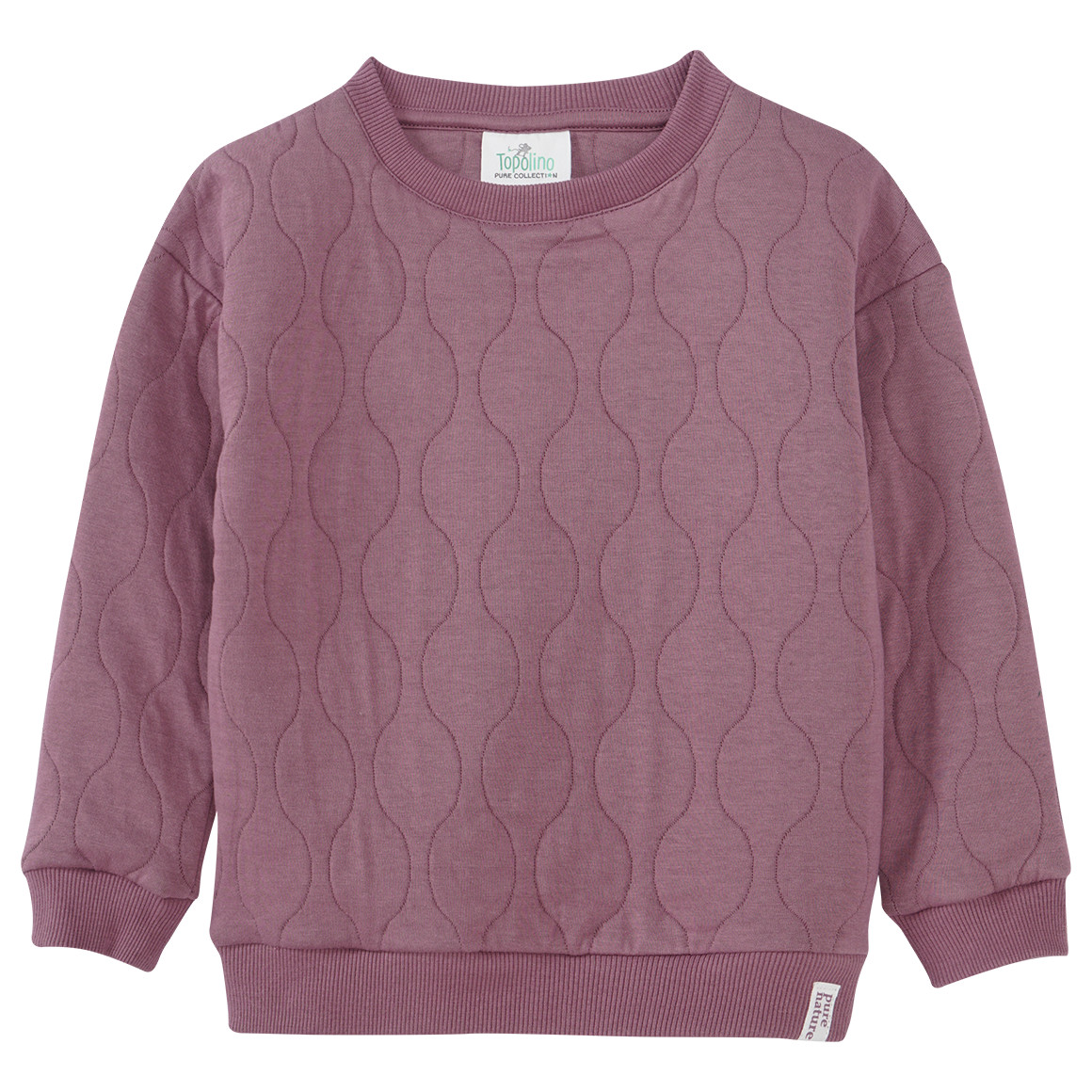 Mädchen Sweatshirt mit Steppung