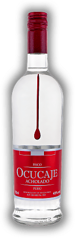Ocucaje Pisco Acholado Ocucaje Pisco Acholado Der südamerikanische Klassiker zum Mixen von Cocktails wie Pisco Sour oder zum pur Genießen. 0,7	 Liter - Vol 43%