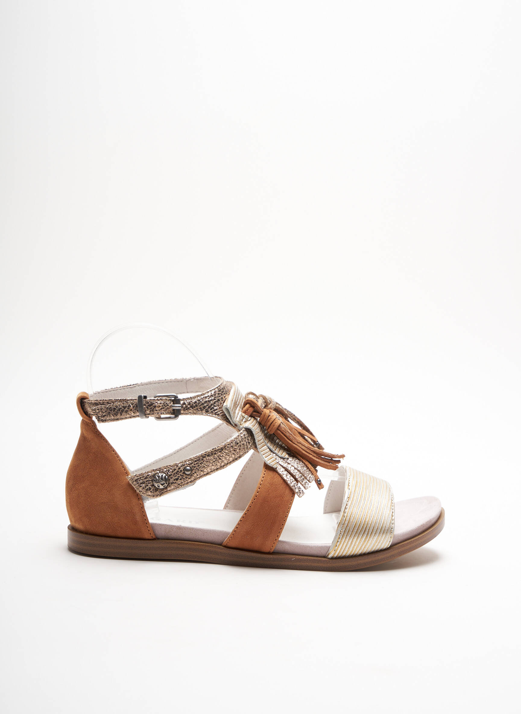 Regard Sandales Nu Pieds Femme couleur marron
