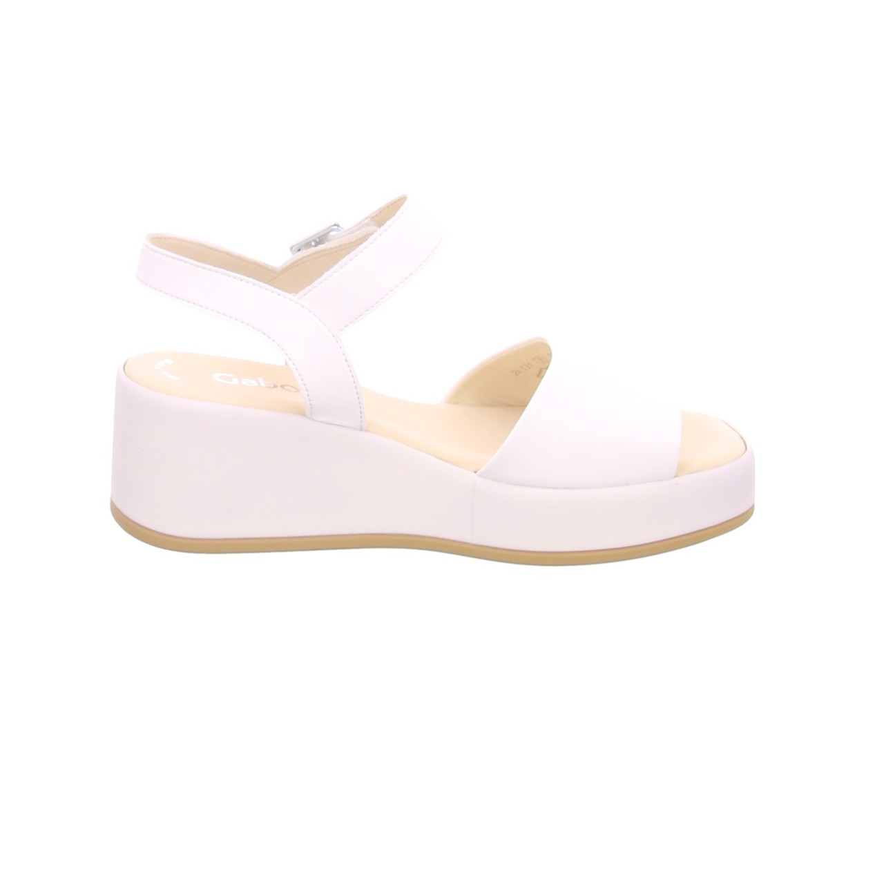 GABOR Komfort Sandalen weiss Plateau Sandale 24.531.20