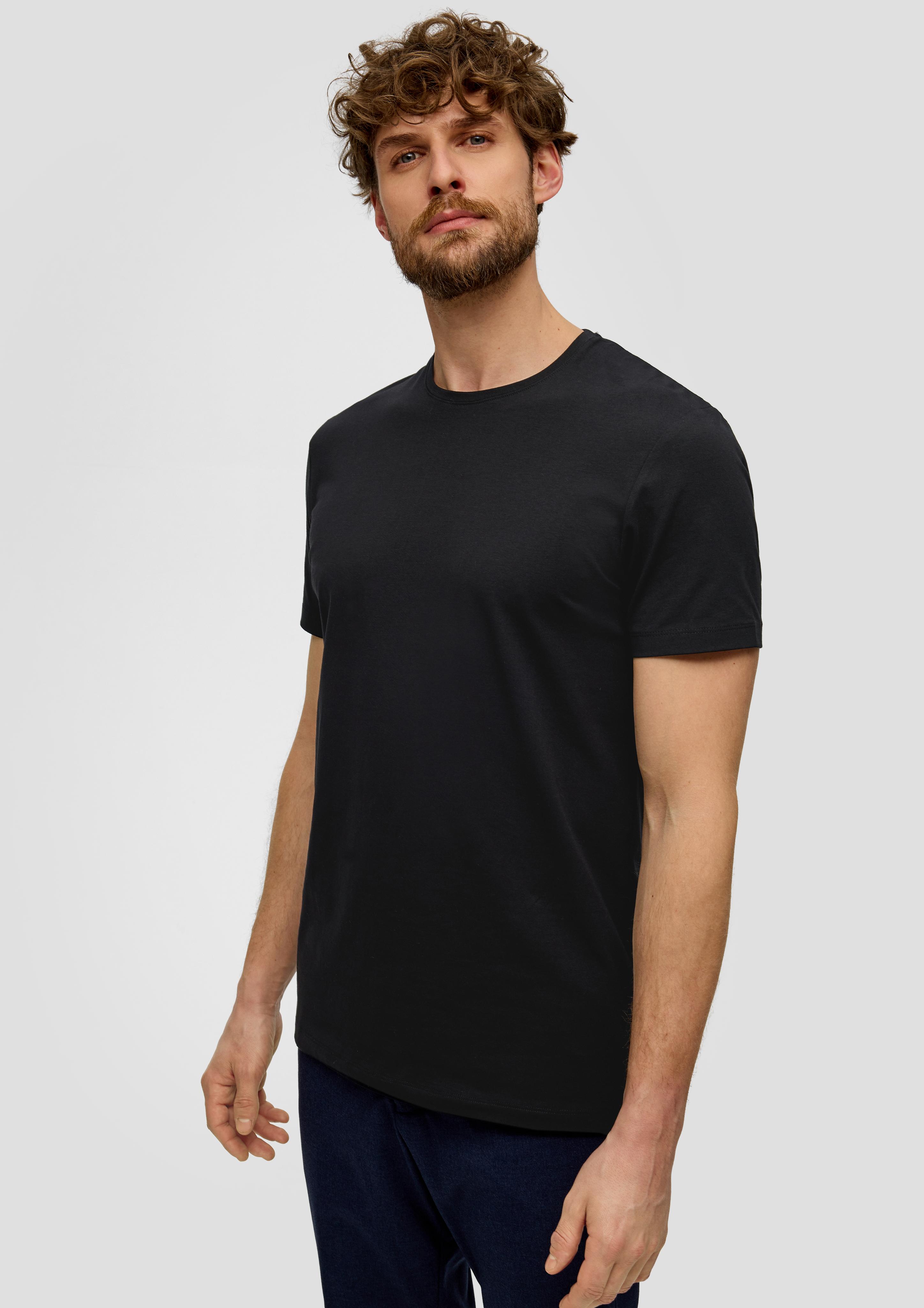 T-Shirt aus Baumwollstretch  2151670-9999