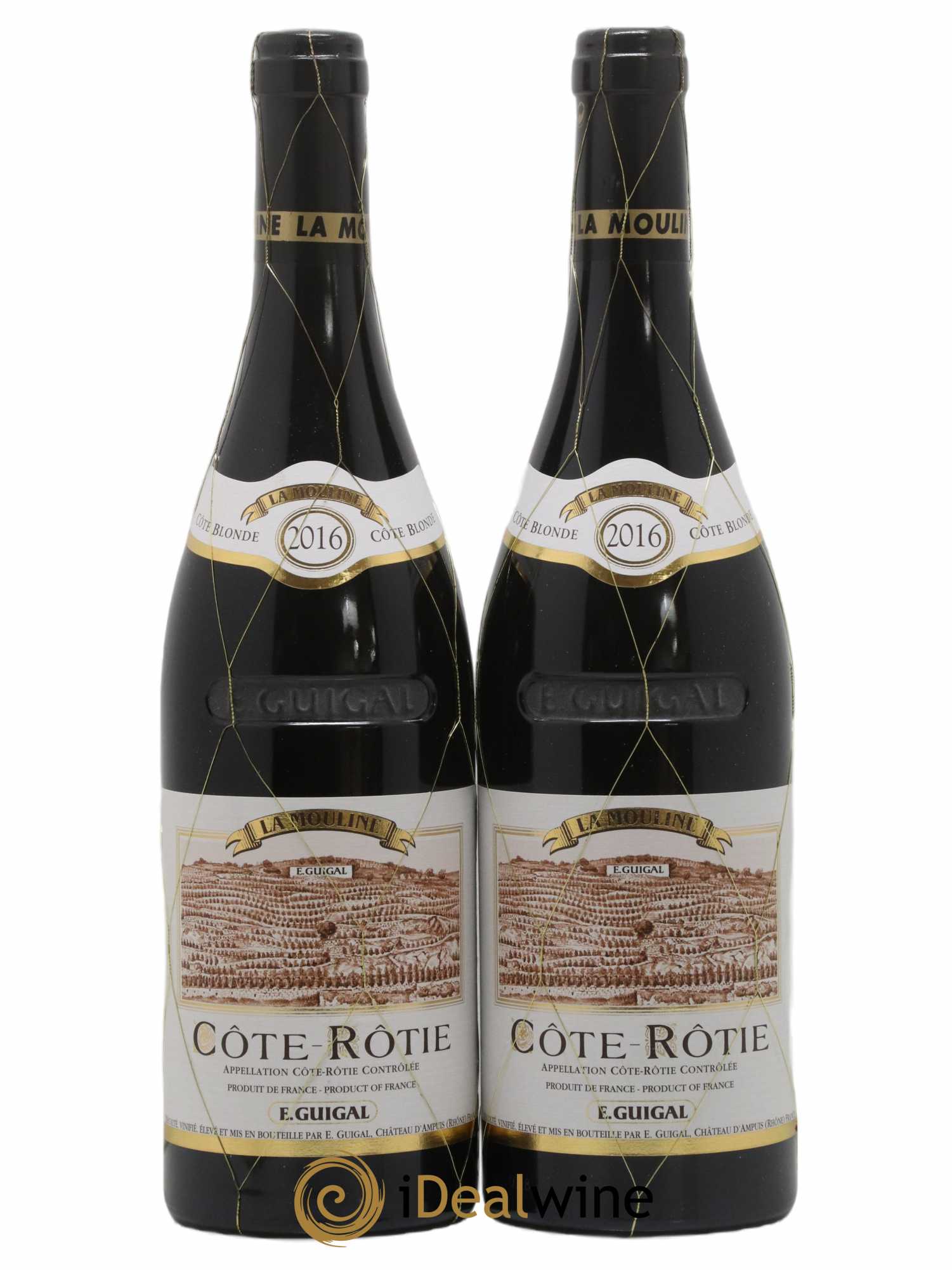 Côte-Rôtie La Mouline Guigal  2016 - Lot de 2 Bouteilles