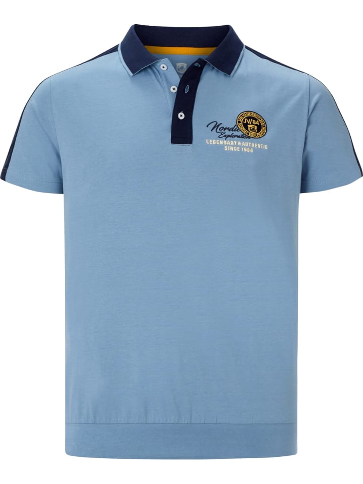 Jan Vanderstorm Poloshirt EGRON in blau günstig kaufen
