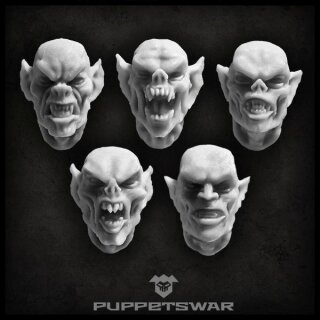 Frenzy Vampire heads (5)