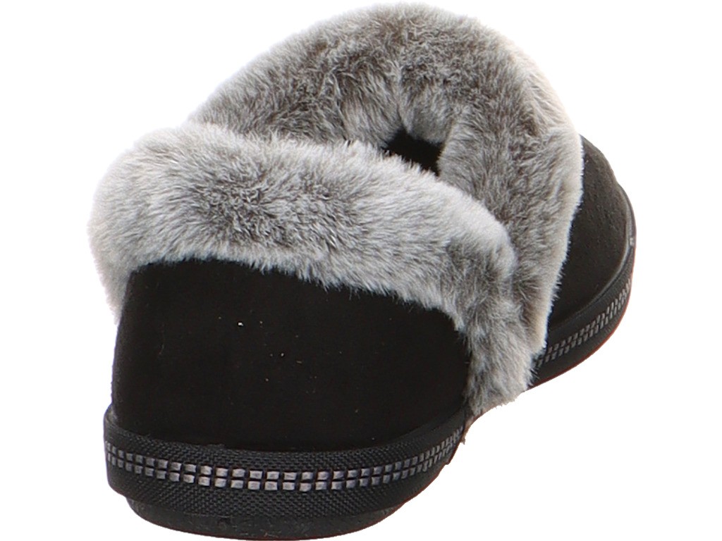 SKECHERS Hausschuhe schwarz