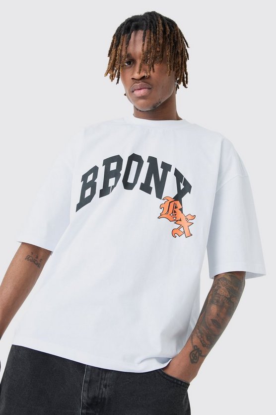 Tall kastiges Oversize T-Shirt