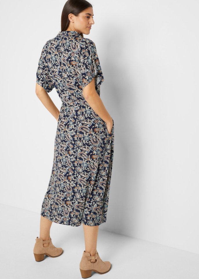 Jerseykleid in Midilänge