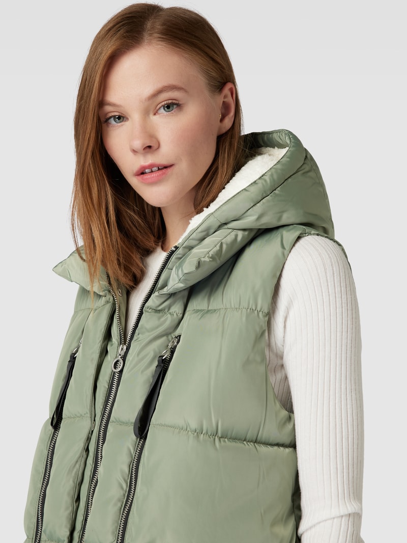 Steppweste im Double-Layer-Look Modell 'NEWNORA' in mint