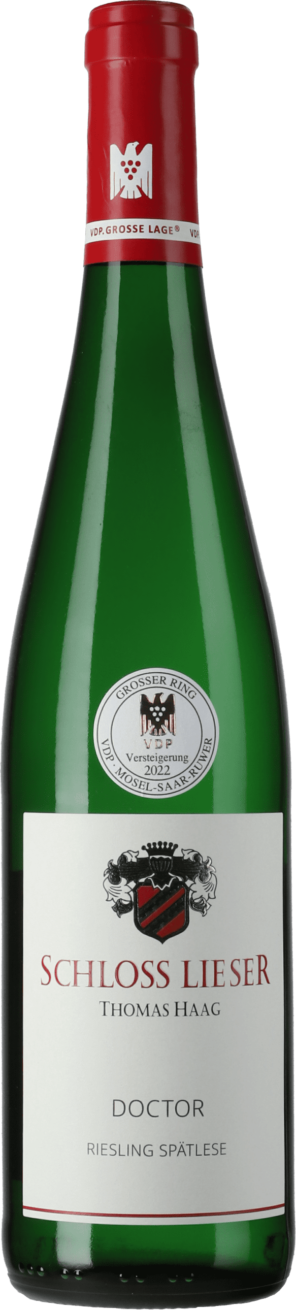 Thomas Haag / Schloss Lieser: Riesling Bernkasteler Doctor Spätlese (Versteigerungswein) 2021