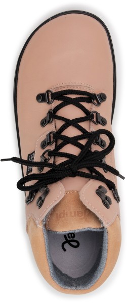 Jonap |a ~ Jampi Leila MidCut Schnürschuh + TEX ~ Old Rose